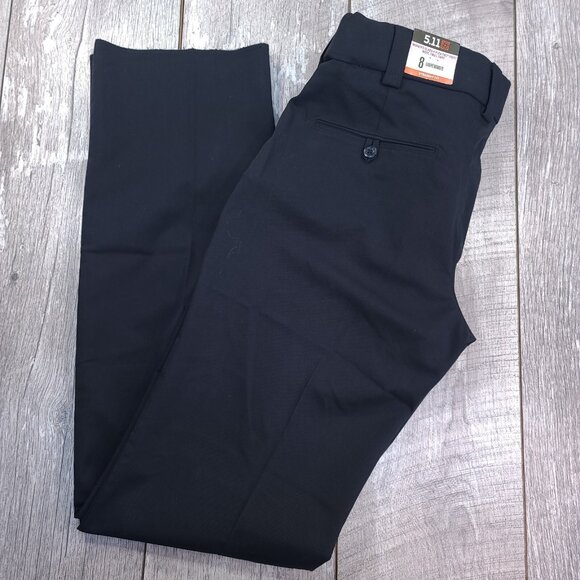 5.11 Tactical Black Straight Leg Pants - Picture 1 of 10